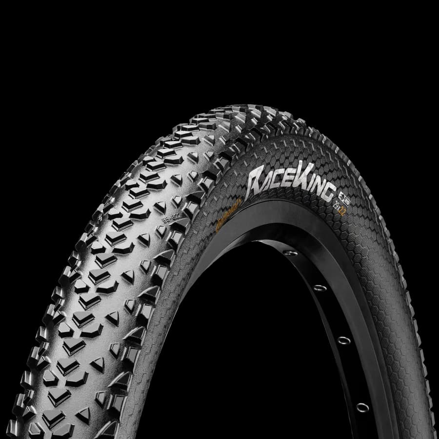 Conti Race King Black Chili 29 x 2.2 tread pattern