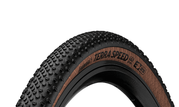 Conti Terra Speed 45mm tread pattern