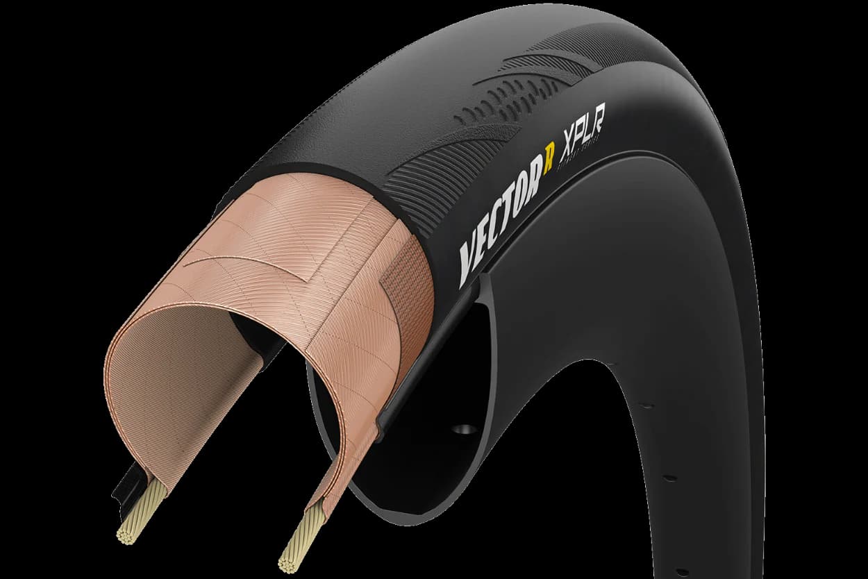 Goodyear Vector R XPLR 40mm tread pattern
