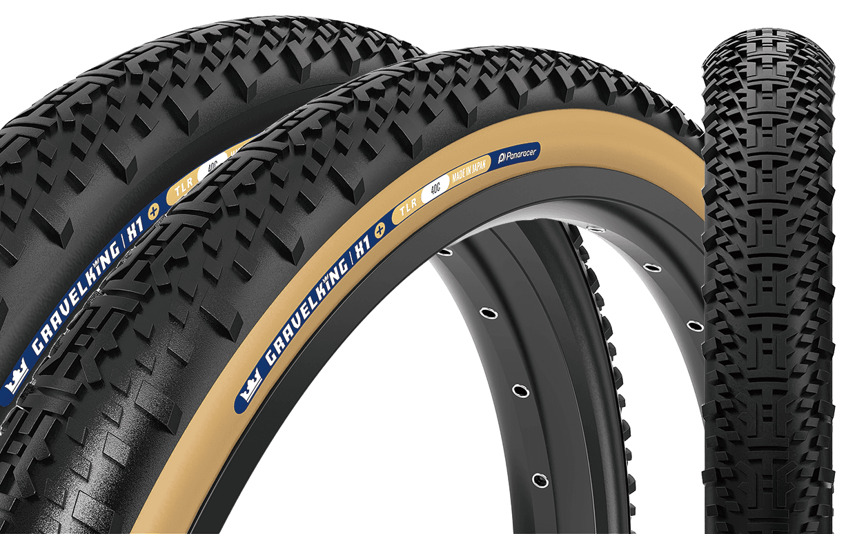 Panaracer GravelKing X1 Plus 40mm tread pattern