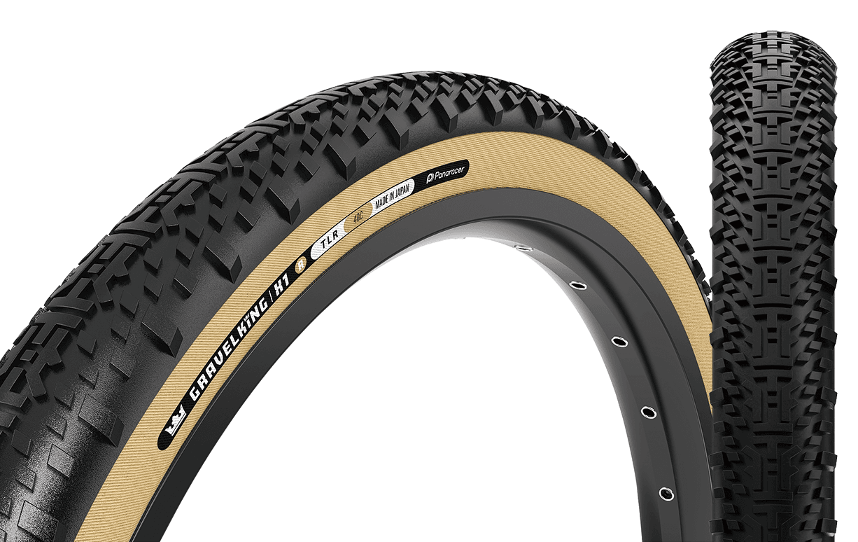 Panaracer GravelKing X1 R 40mm tread pattern