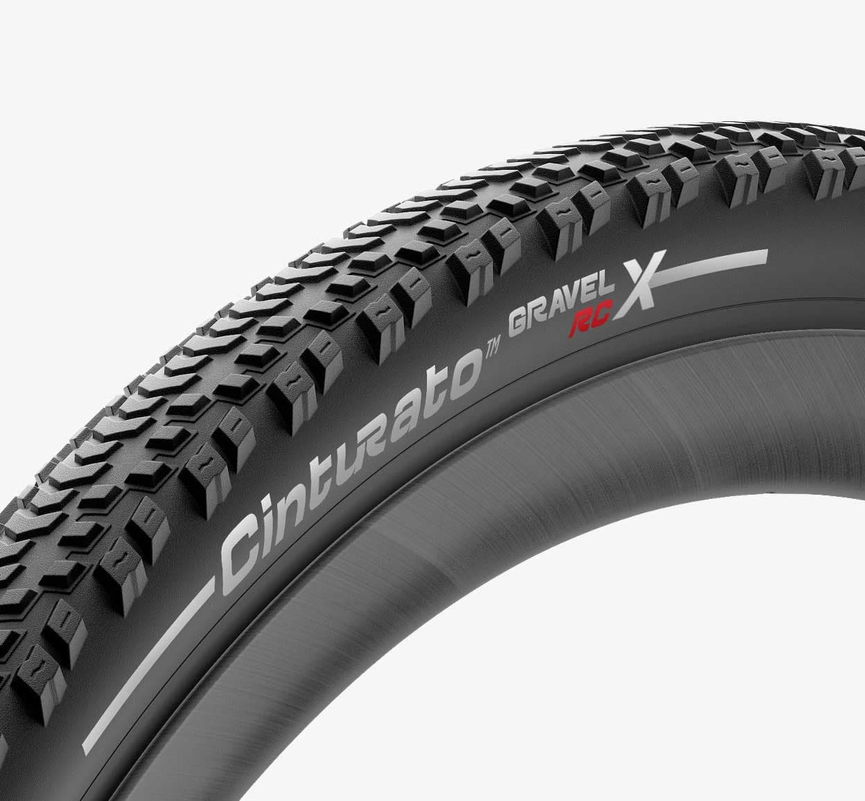 Pirelli Cinturato Gravel RC-X 40mm tread pattern