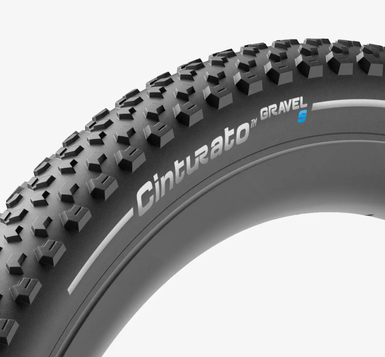 Pirelli Cinturato Gravel S 40mm tread pattern