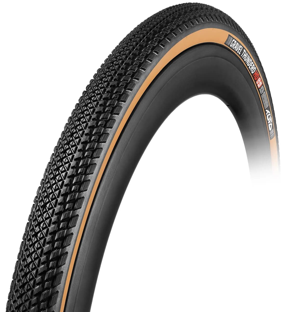 Tufo Gravel Thundero HD 40mm tread pattern