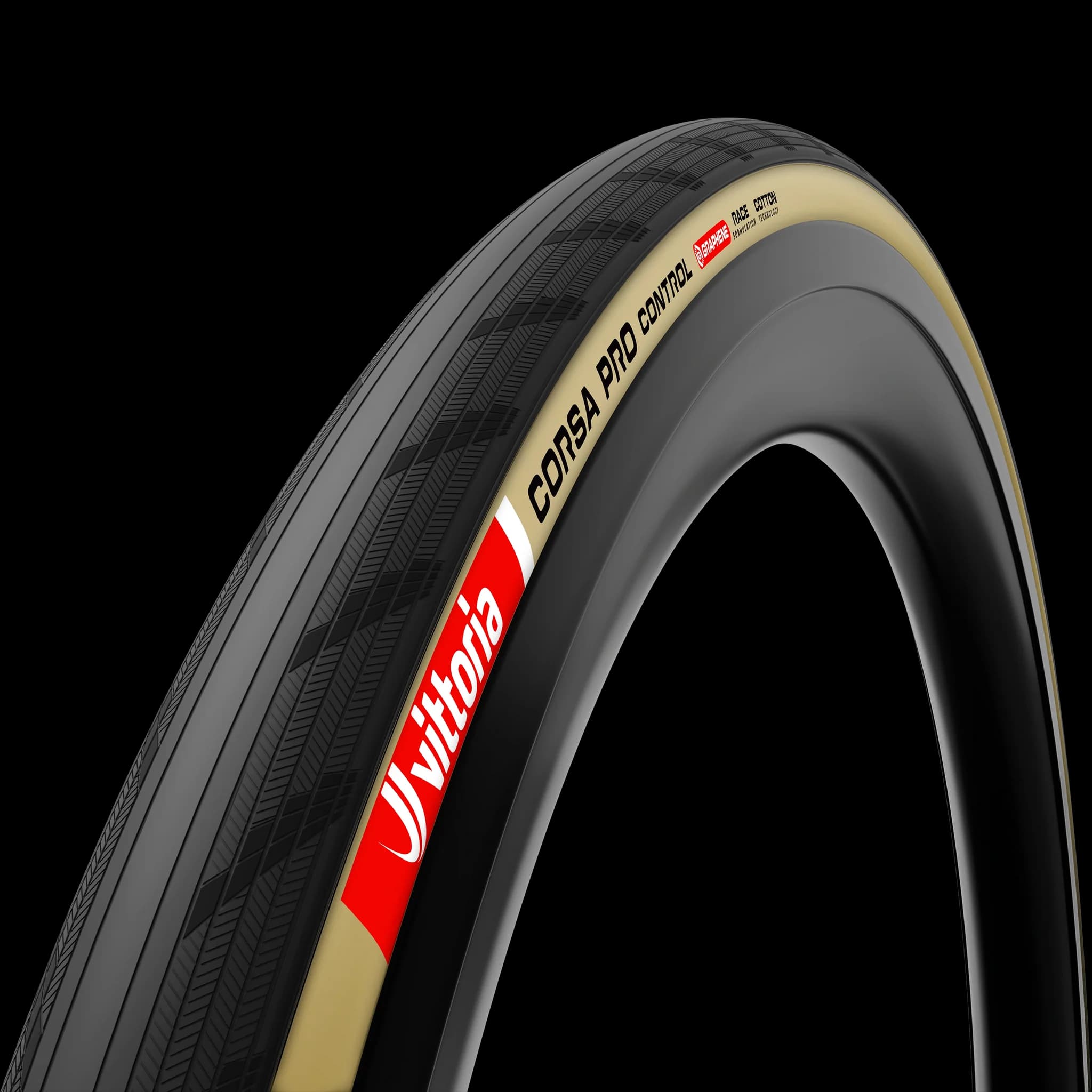 Vittoria Corsa PRO Control 42mm tread pattern