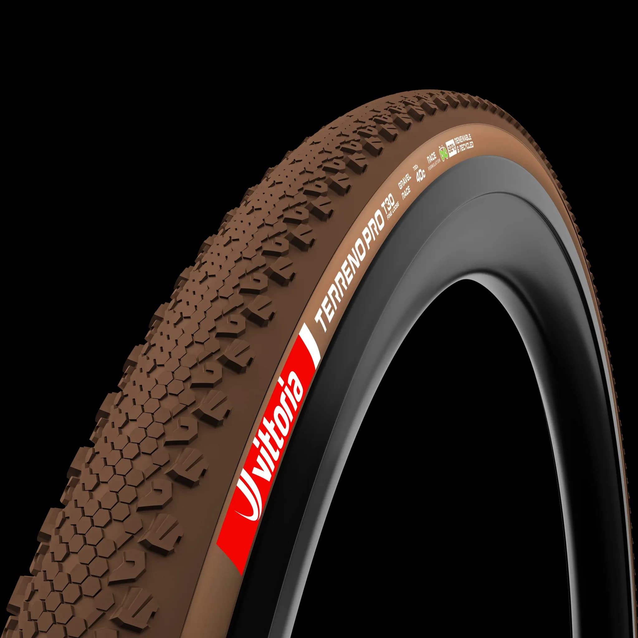 Vittoria Terreno Pro T30 45mm tread pattern