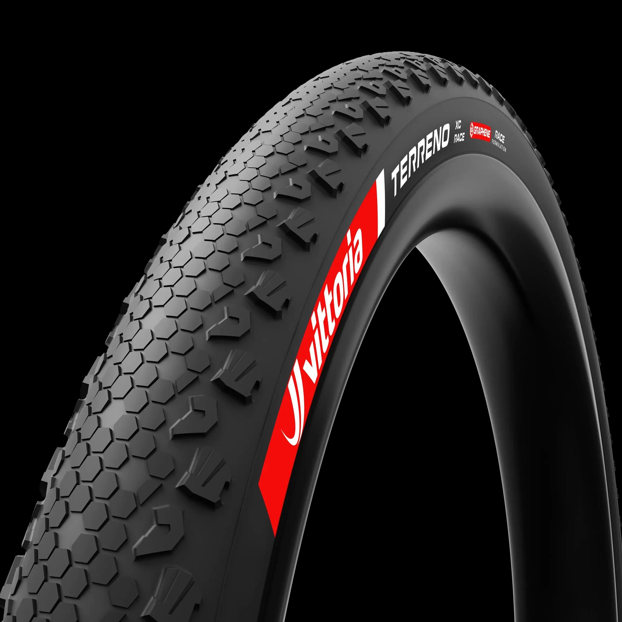 Vittoria Terreno XC Race 29 x 2.4 tread pattern
